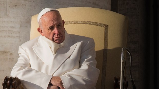Pope Francis wednesday general Audience December 30, 2015