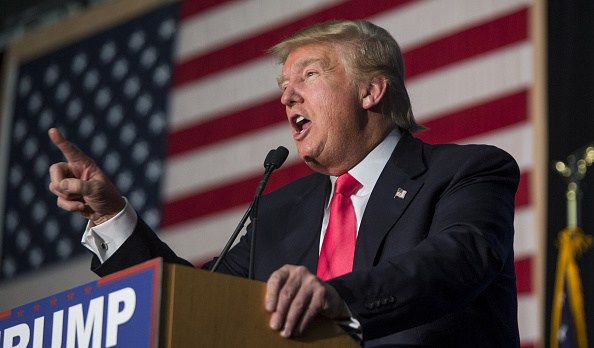 Presidential Candidate Donald Trump Holds New Hampshire Campaign Rally