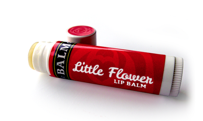 little flower lip balm