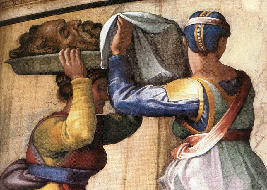 Judith, Sistine Chapel, Michelangelo/Wikimedia Commons