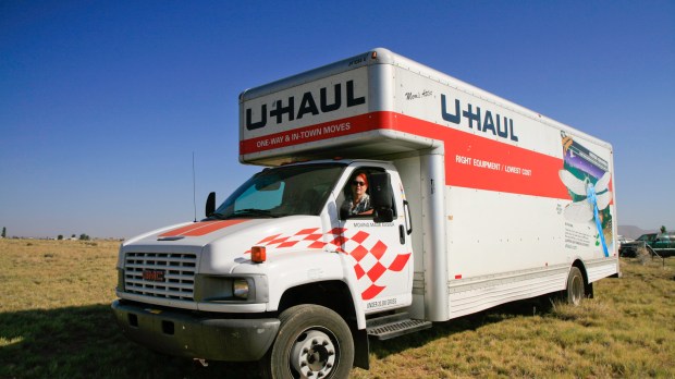UHaul moving van