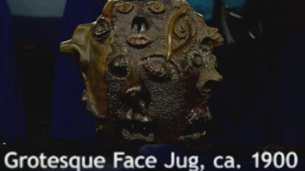Grotesque Face Jug WOW