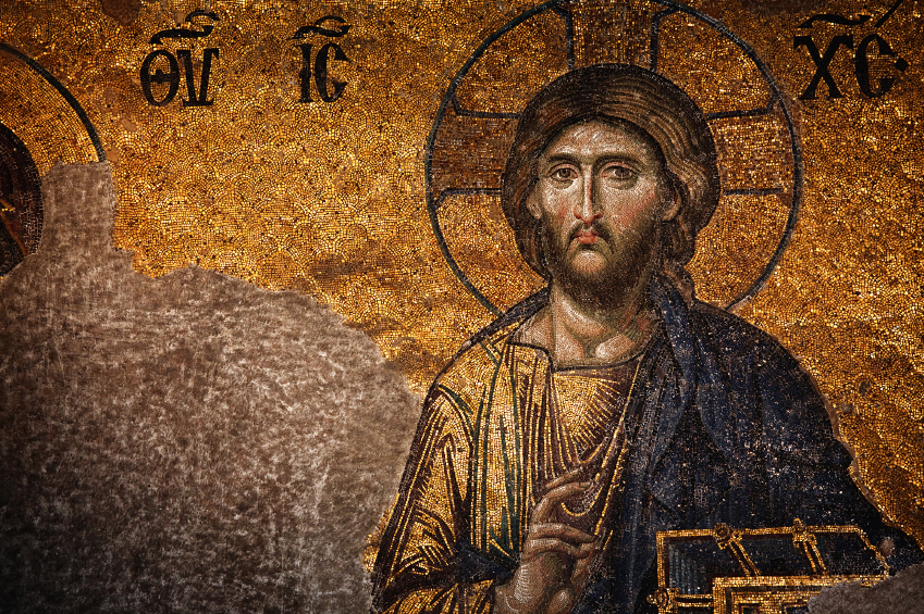 Jesus Christ Pantocrator, Hagia Sophia, Istanbul