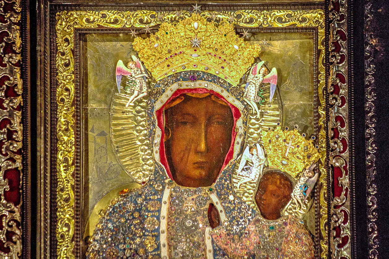 Our Lady of Czestochowa Icon. Photo Credit Robert Drózd CC via Wikipedia