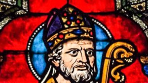 SAINT IRENAEUS,STAINED GLASS