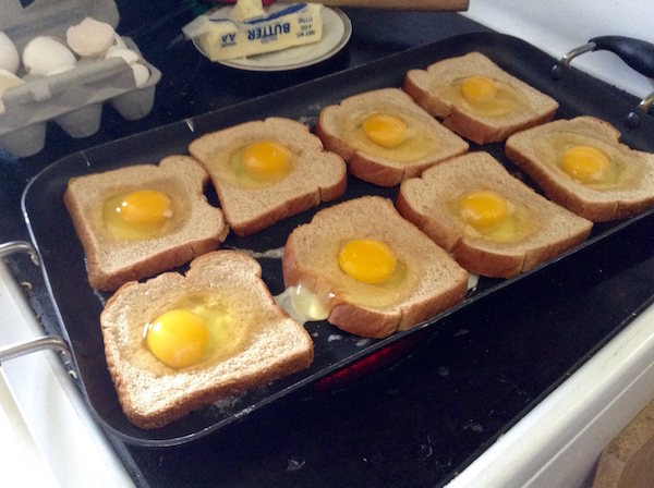 egg in toast
