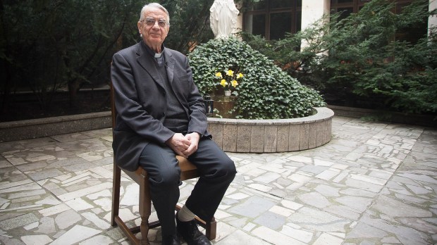 Vatican spokesman Federico Lombardi in Warsaw