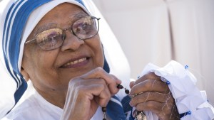 A nun of the Missionary of Charity