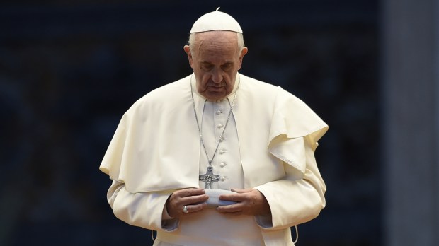 Pope Francis leads a Marian Prayer Vigil, October 08, 2016