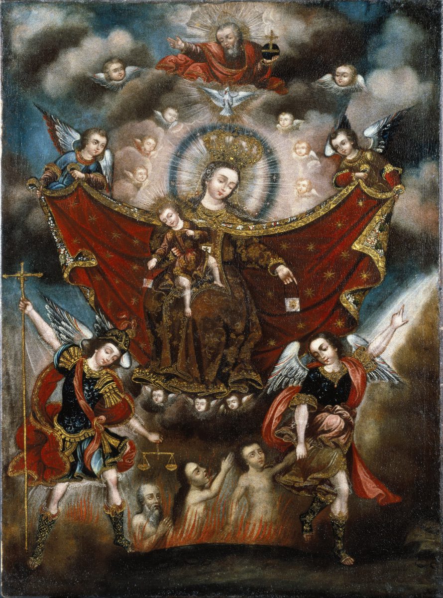 Virgin of Carmel Saving Souls in Purgatory/17th Century