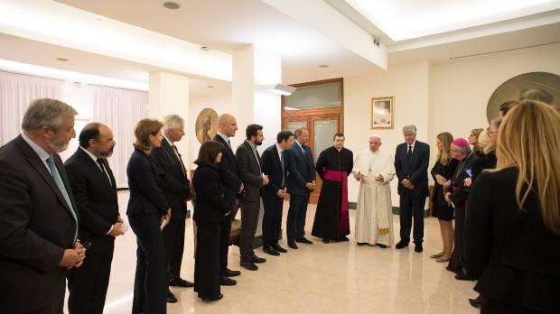 core-values-private-audience-with-pope-francis