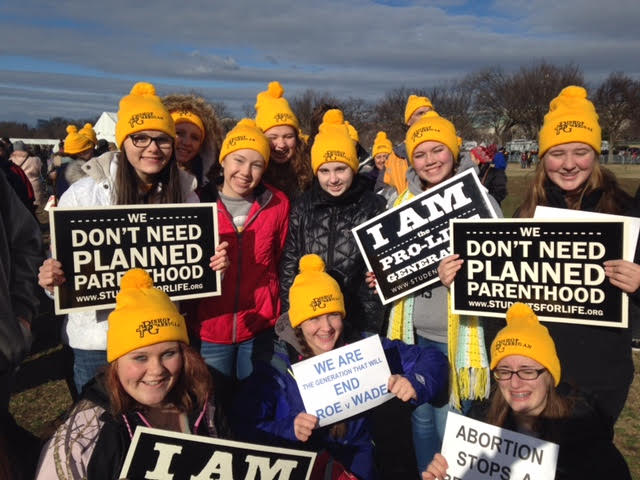 Students from Iowa's Bishop Garrison High School/Zelda Caldwell for Aleteia