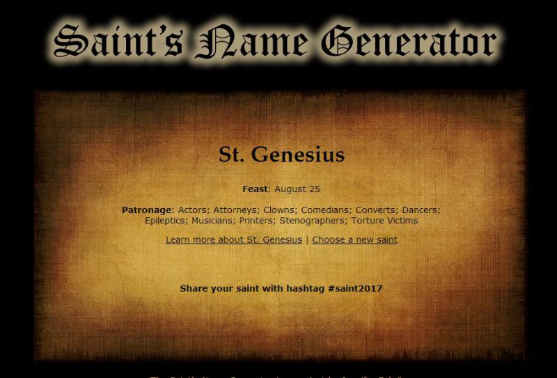saint-name-generator