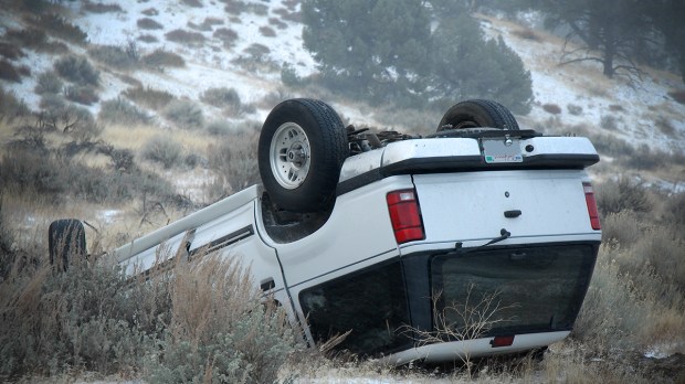 web-car-accident-winter-rollover-suv-peter-weber-shutterstock_2452974