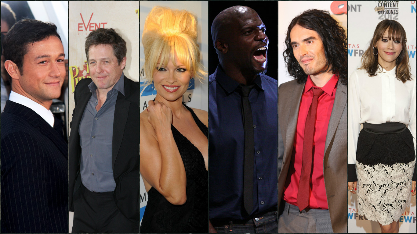 Celebs addicted to porn