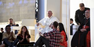 Pope to youth: Mary was no couch potato and you can’t be either!