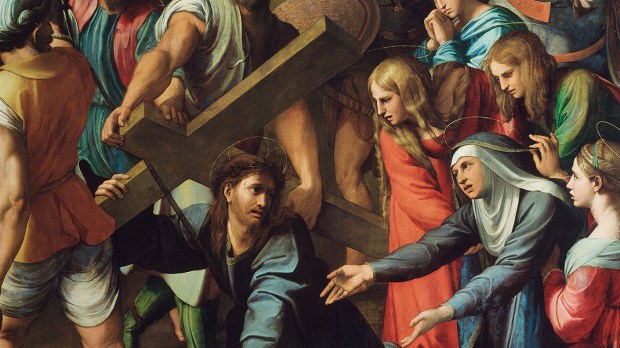 WEB3-CHRIST-FALLING-CALVARY-PAINTING-ART-Raphael-Public-Domain-via-Wikipedia