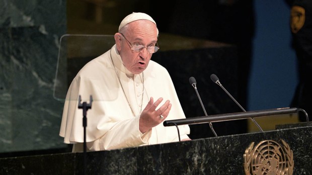 WEB3-POPE FRANCIS-UNITED NATIONS-000_Was8965207-DOMINICK REUTER AFP-AI