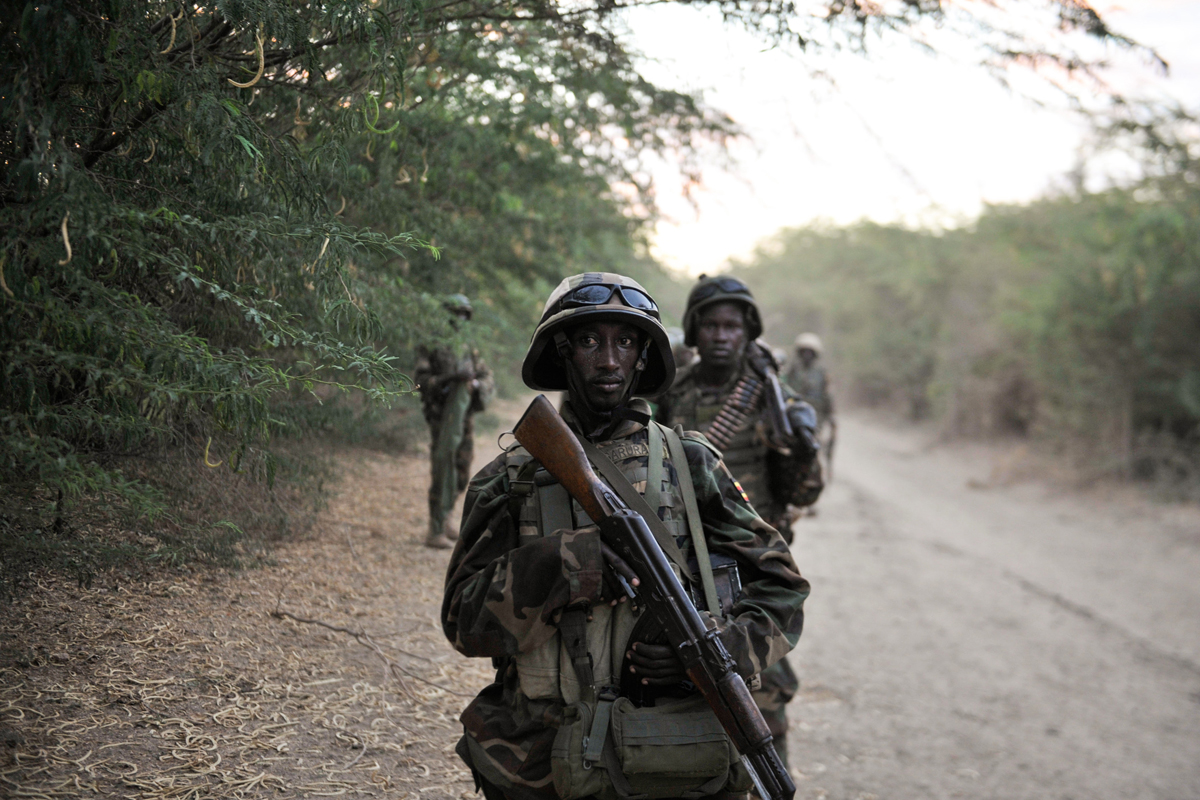 AMISOM offensive in Qoryooley