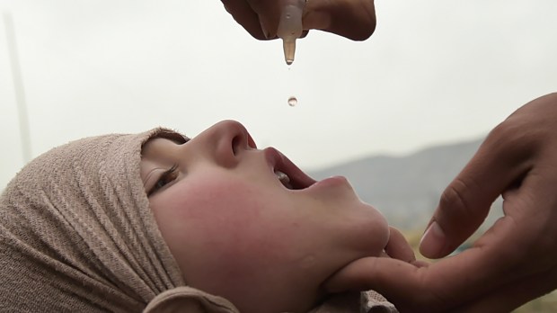 AFGHANISTAN-POLIO-HEALTH