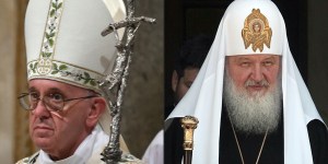 Pope speaks with Russian Orthodox Patriarch Kirill