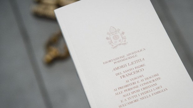 Book Amoris Laetitia by Pope Francis April 08, 2016