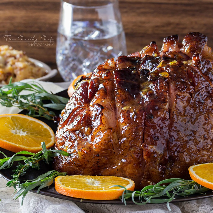 Bourbon-Mustard-Orange-Glazed-Ham-1