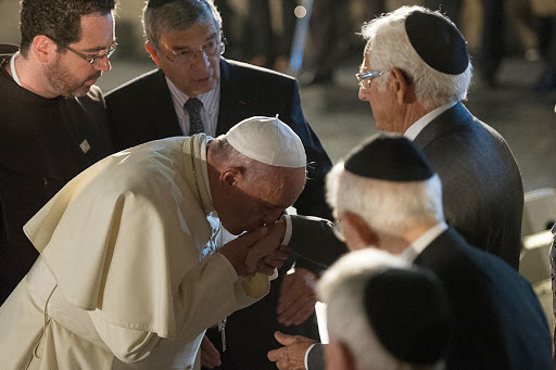 Pope Francis European Rabbis Rome
