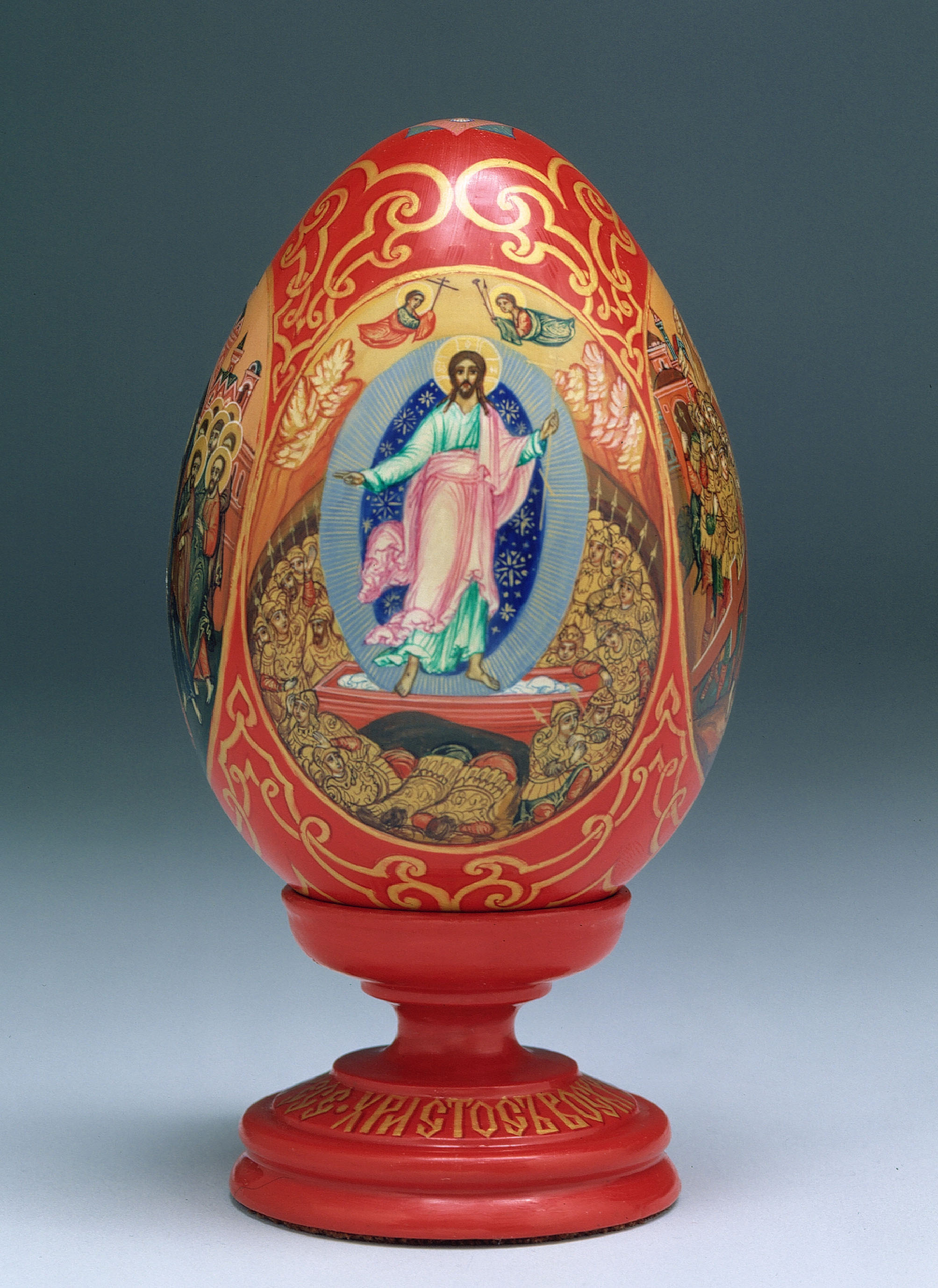 WEB3 EGG JESUS HISTORICAL RED FABERGE CHURCH CHRIST Getty Images