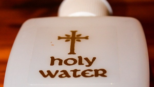 Corner Item Image - How does a priest make holy water?