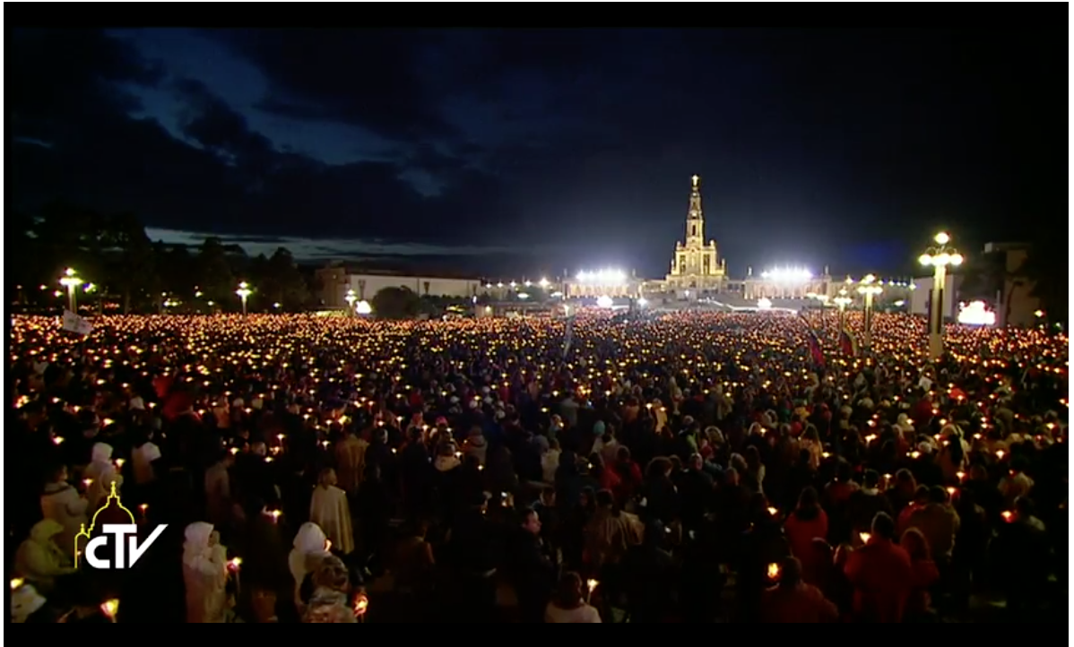 Fatima blessing of candles