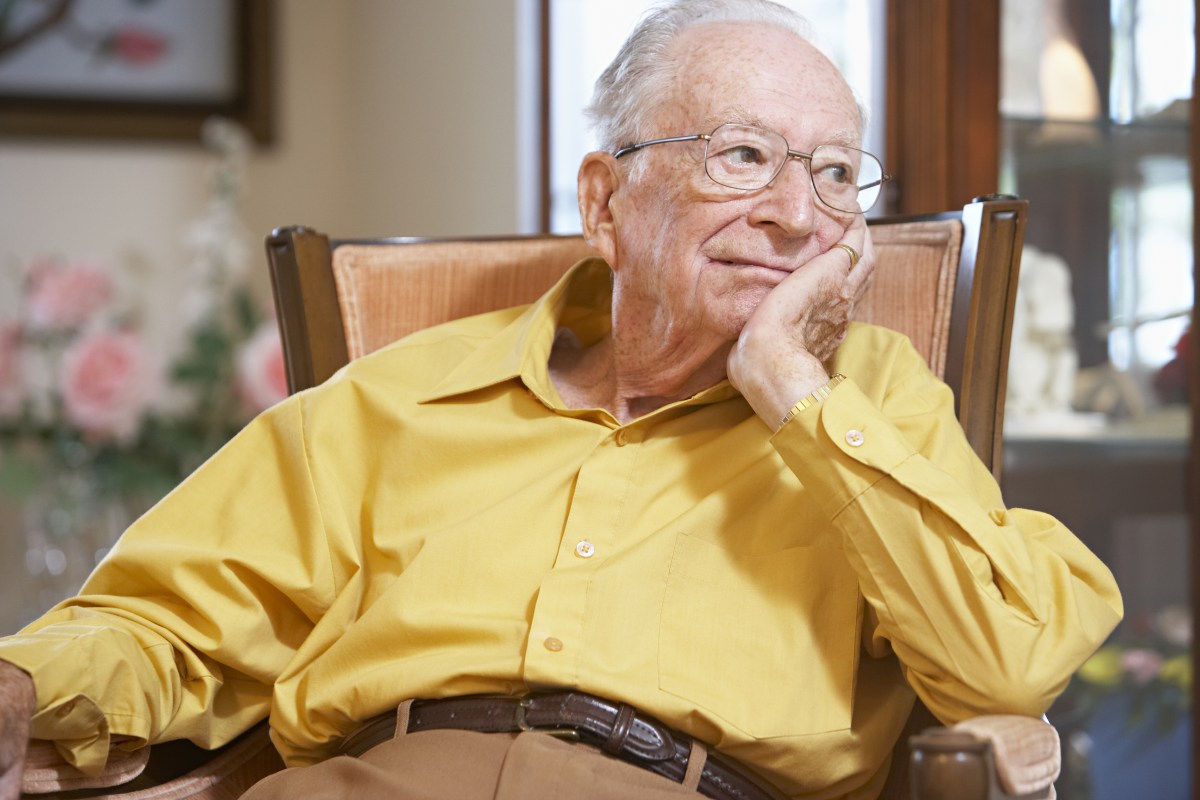 ELDERLY MAN IN HOME