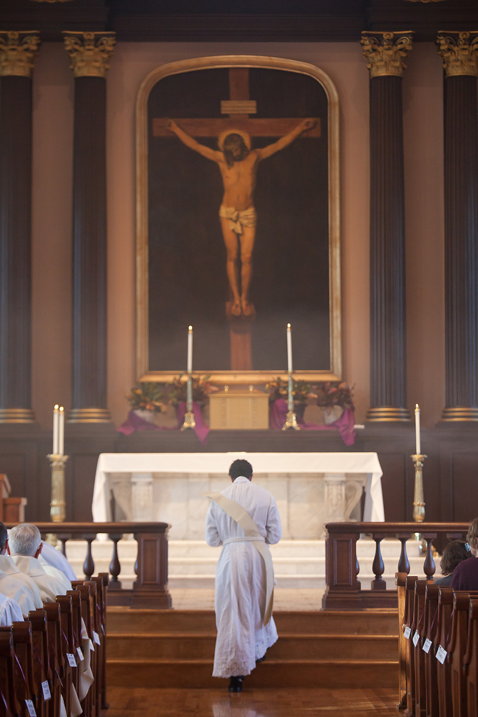 FR MICHAEL RENNIER ORDINATION IN SANCTUARY