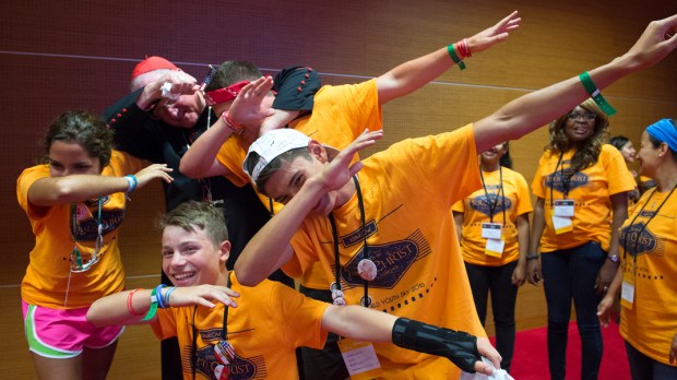 CARDINAL TIMOTHY DOLAN,DABBING