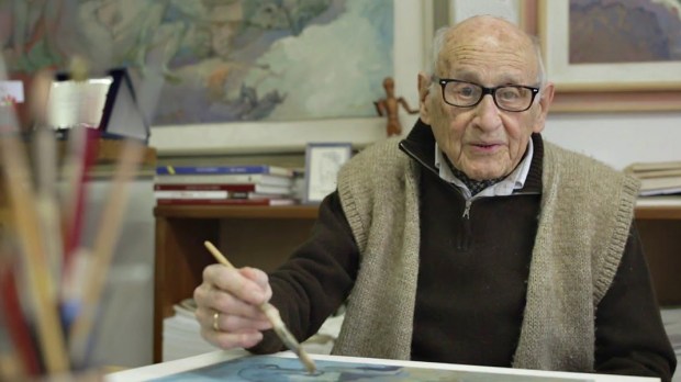 GIORGIO MICHETTI 105 YEAR OLD ART TEACHER