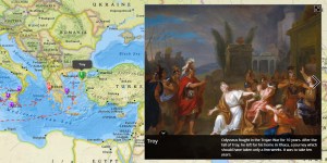 An interactive map of the Odyssey that’s easier to follow than NYC’s or London’s subway maps