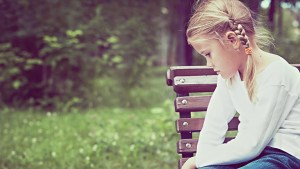 SAD GIRL,PARK BENCH