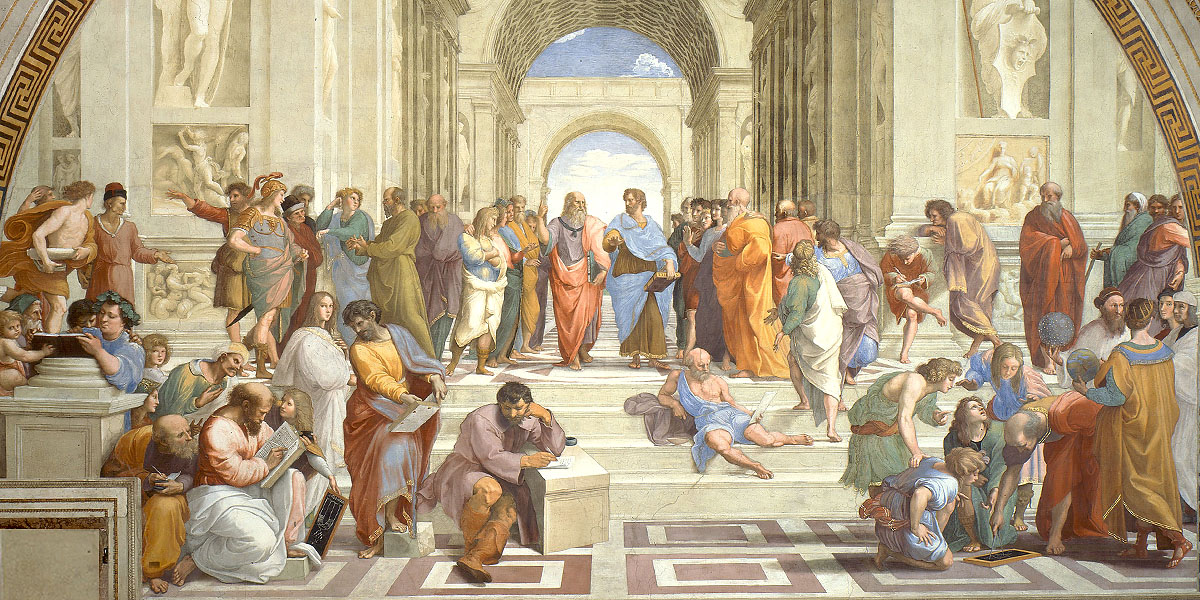 Who's who in Raphael's School of Athens?