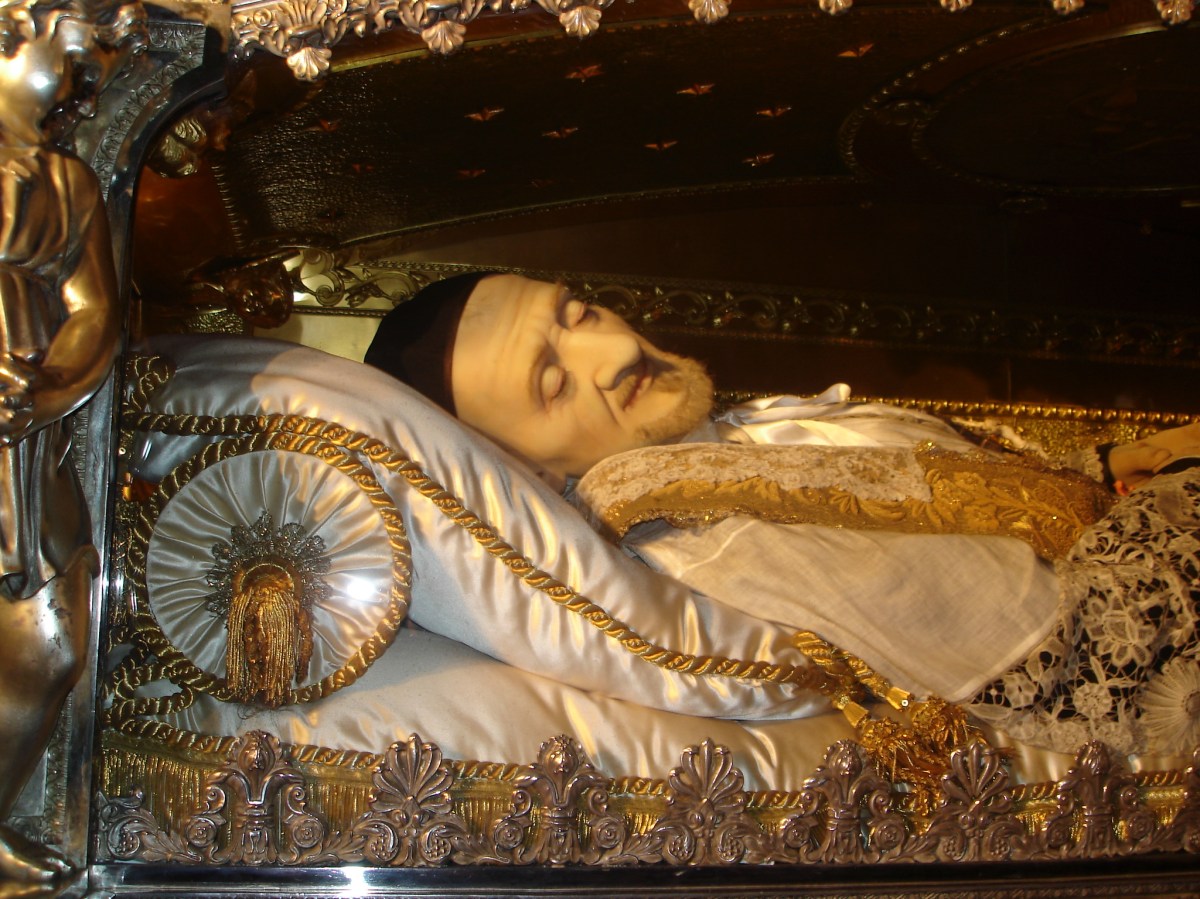 preserved body of saints