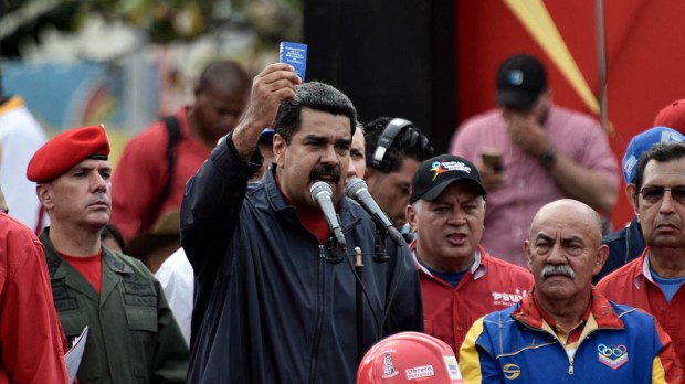 VENEZUELA-CRISIS-MAY DAY-MADURO-DEMO