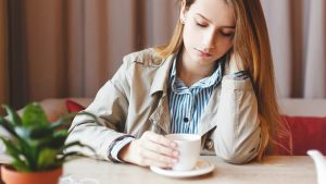 Woman and Coffee