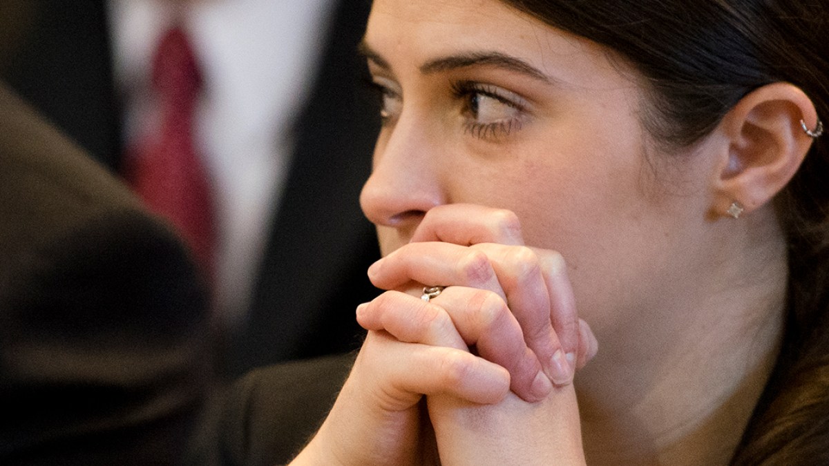 WOMAN PRAYING