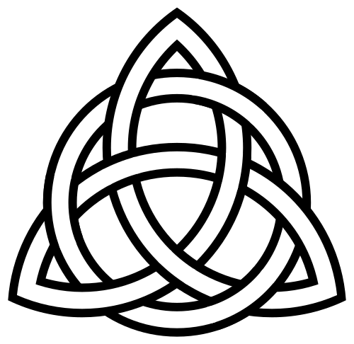 Triquetra-circle-interlaced