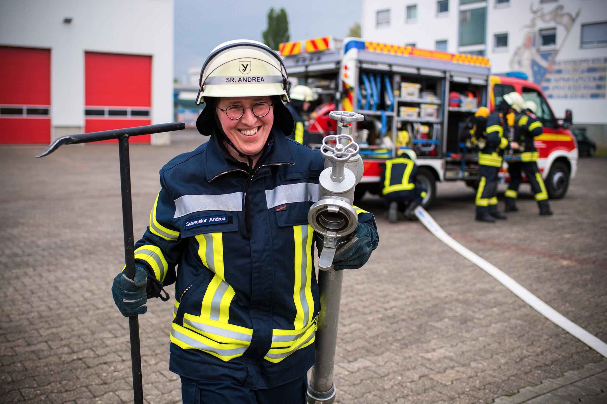 SISTER ANDREA STADERMAN FIREFIGHTER