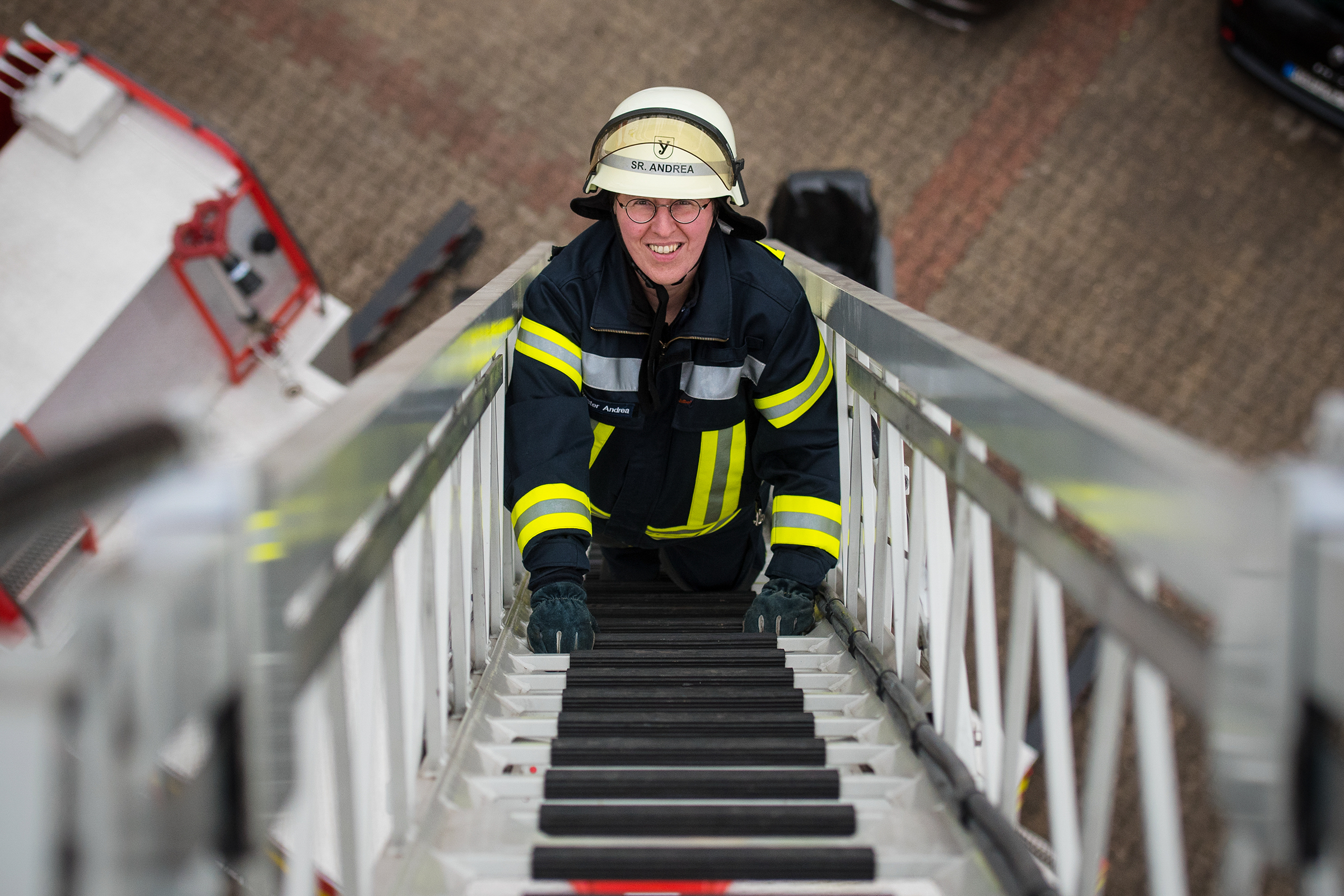 SISTER ANDREA STADERMAN FIREFIGHTER