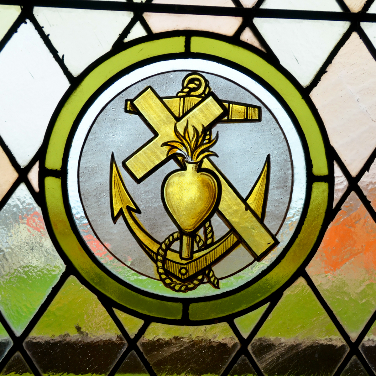 ANCHOR CROSS WINDOW