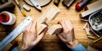 MAN HANDS,TOOL SHOP; TABLE TOP