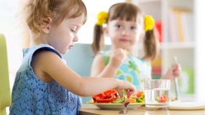 Children eating Healthy