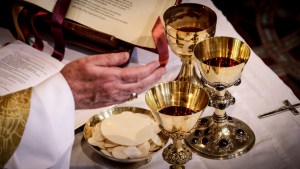 HOLY COMMUNION, GOLD CHALICES