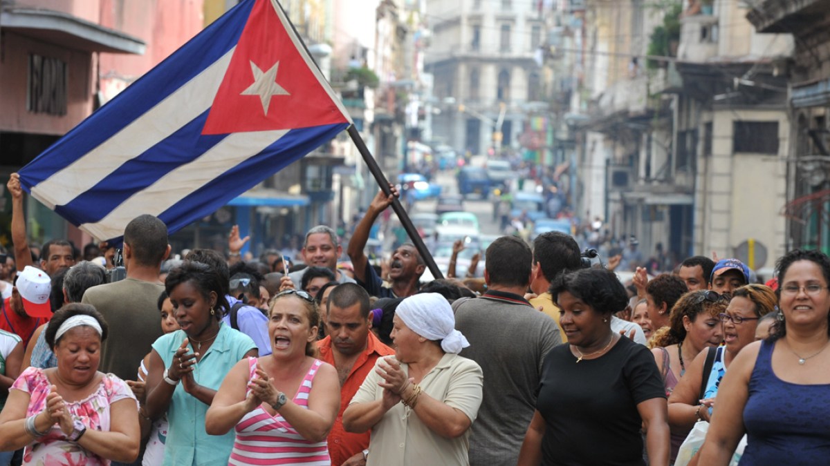 PROTEST CUBA
